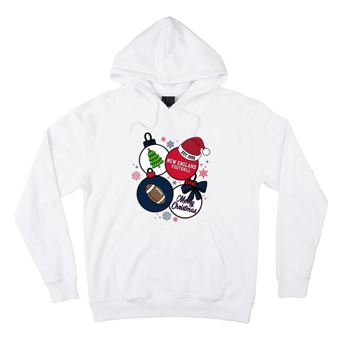 Merry Christmas New England Football Est 1959 Hoodie