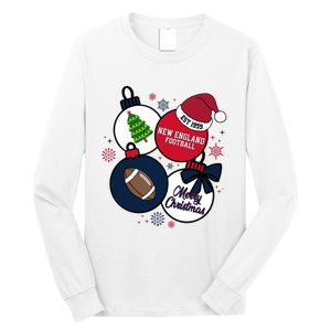 Merry Christmas New England Football Est 1959 Long Sleeve Shirt