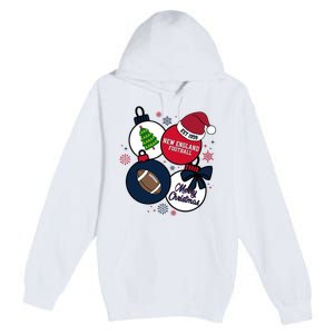 Merry Christmas New England Football Est 1959 Premium Pullover Hoodie