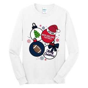 Merry Christmas New England Football Est 1959 Tall Long Sleeve T-Shirt