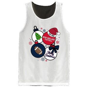 Merry Christmas New England Football Est 1959 Mesh Reversible Basketball Jersey Tank