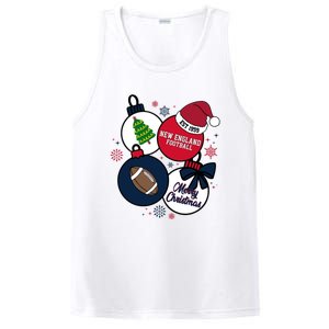 Merry Christmas New England Football Est 1959 PosiCharge Competitor Tank