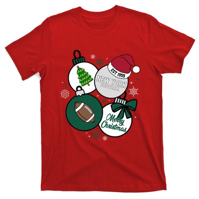 Merry Christmas New York Football Est 1959 T-Shirt