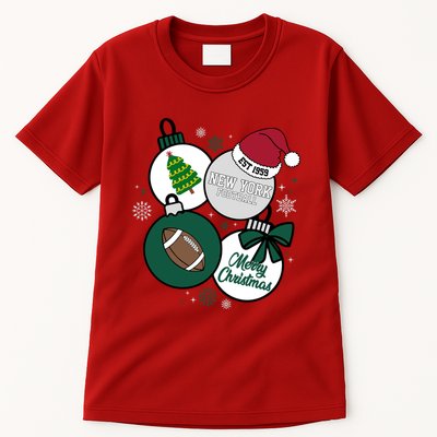 Merry Christmas New York Football Est 1959 Tall T-Shirt