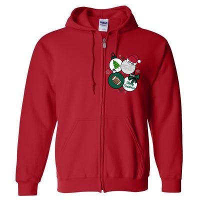 Merry Christmas New York Football Est 1959 Full Zip Hoodie