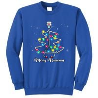 Merry Christmas Nurse Funny Stethoscope Xmas Tree Nursemas Cool Gift Sweatshirt