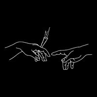 Michelangelo Creation Of Adam Hand Of God With Joint Backpack