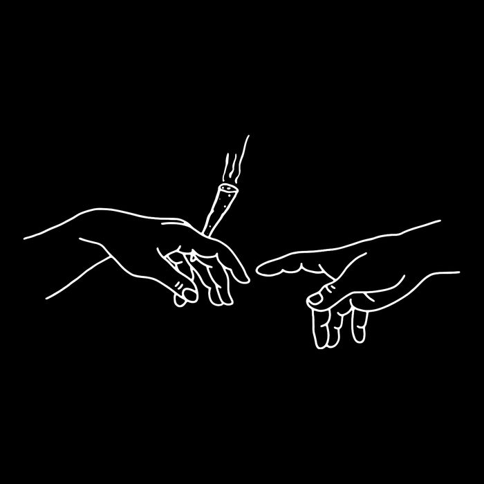 Michelangelo Creation Of Adam Hand Of God With Joint Backpack