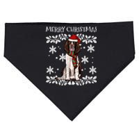 Merry Christmas Ornament English Springer Spaniel Xmas Santa Long Sleeve USA-Made Doggie Bandana