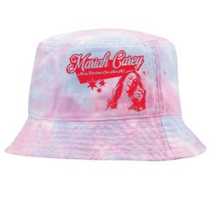 Merry Christmas One & All Stars Tie-Dyed Bucket Hat