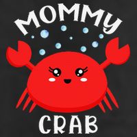 Mommy Crab Ocean Animal Crab Zodiac Funny Announcement Hat