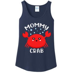 Mommy Crab Ocean Animal Crab Zodiac Funny Announcement Ladies Essential Tank