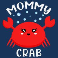 Mommy Crab Ocean Animal Crab Zodiac Funny Announcement 16 in Basic Backpack