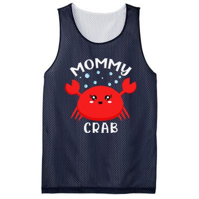 Mommy Crab Ocean Animal Crab Zodiac Funny Announcement Mesh Reversible Basketball Jersey Tank