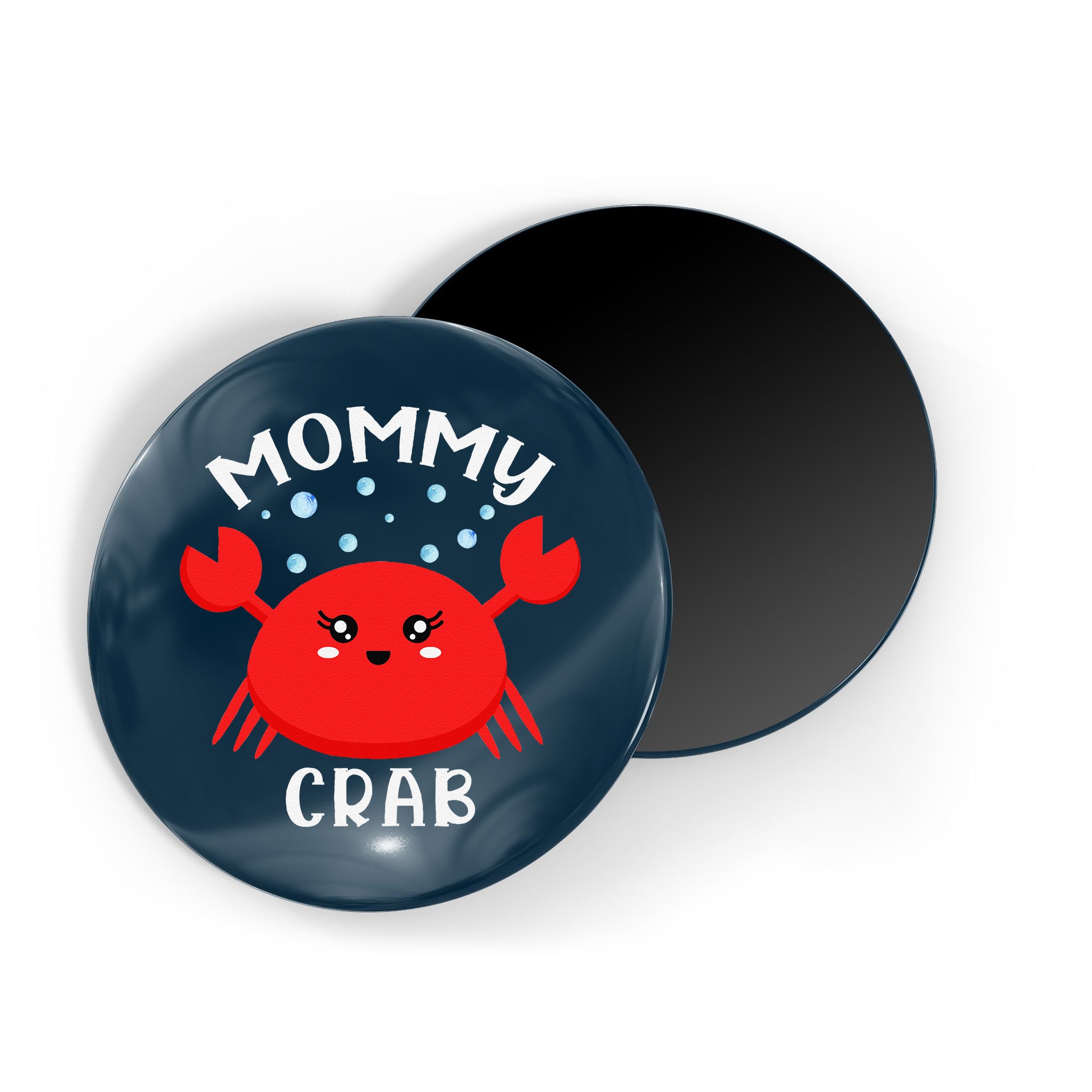 Mommy Crab Ocean Animal Crab Zodiac Funny Announcement Magnet