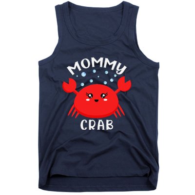 Mommy Crab Ocean Animal Crab Zodiac Funny Announcement Tank Top