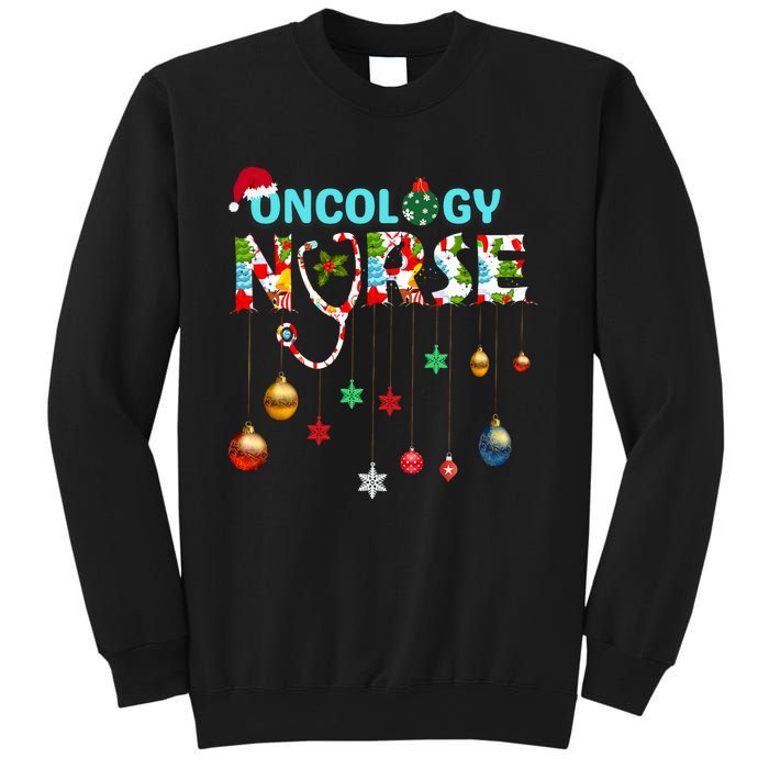 Merry Christmas Oncology Nurse Rn Oncologist Nursing Gift Sweatshirt