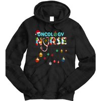 Merry Christmas Oncology Nurse Rn Oncologist Nursing Gift Tie Dye Hoodie