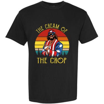 Machothe Cream Of The Crop Wrestling Garment-Dyed Heavyweight T-Shirt