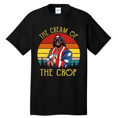 Machothe Cream Of The Crop Wrestling Tall T-Shirt