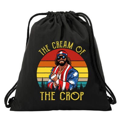 Machothe Cream Of The Crop Wrestling Drawstring Bag