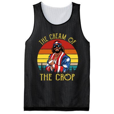 Machothe Cream Of The Crop Wrestling Mesh Reversible Basketball Jersey Tank