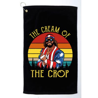 Machothe Cream Of The Crop Wrestling Golf Towel