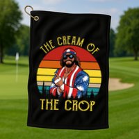 Machothe Cream Of The Crop Wrestling Golf Towel