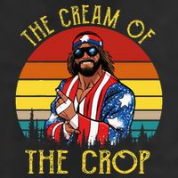 Machothe Cream Of The Crop Wrestling Golf Towel