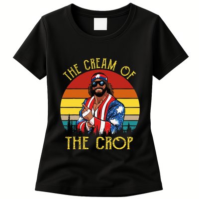 Machothe Cream Of The Crop Wrestling Womens T-Shirt