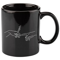 Michelangelo Creation Of Adam Hand Of God With Joint 11oz C Handle Ceramic Mug