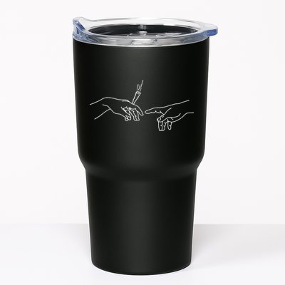 Michelangelo Creation Of Adam Hand Of God With Joint Tumbler