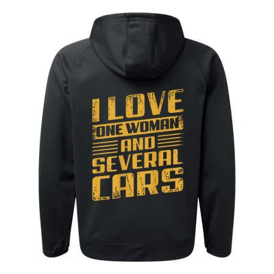 Mechanic Car (On Back) Performance Fleece Hoodie