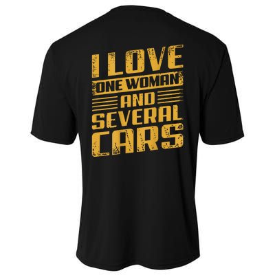 Mechanic Car (On Back) Cooling Performance Crew T-Shirt