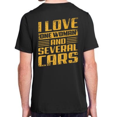 Mechanic Car (On Back) Adult ChromaSoft Performance T-Shirt