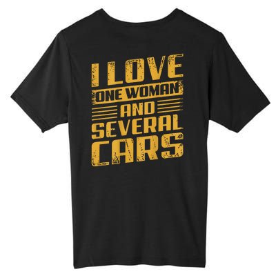 Mechanic Car (On Back) Tall Fusion ChromaSoft Performance T-Shirt