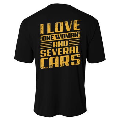 Mechanic Car (On Back) Performance Sprint T-Shirt