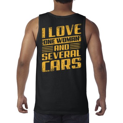 Mechanic Car (On Back) Tank Top