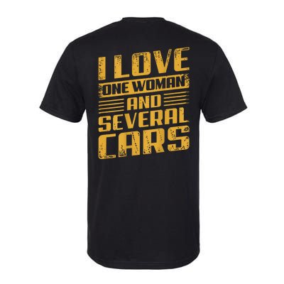 Mechanic Car (On Back) Softstyle CVC T-Shirt