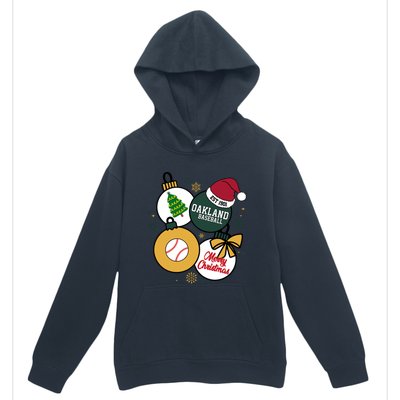 Merry Christmas Oakland Baseball Est 1901 Urban Pullover Hoodie