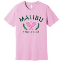 Malibu California Preppy Tennis Club Premium T-Shirt