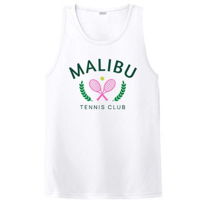 Malibu California Preppy Tennis Club PosiCharge Competitor Tank