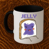 Matching Couple Peanut Butter And Jelly Gift Mug