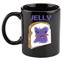 Matching Couple Peanut Butter And Jelly Gift 11oz C Handle Ceramic Mug