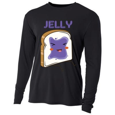 Matching Couple Peanut Butter And Jelly Gift Cooling Performance Long Sleeve Crew
