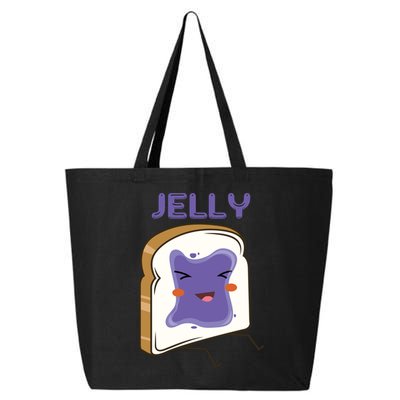 Matching Couple Peanut Butter And Jelly Gift 25L Jumbo Tote