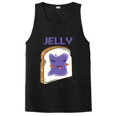 Matching Couple Peanut Butter And Jelly Gift PosiCharge Competitor Tank