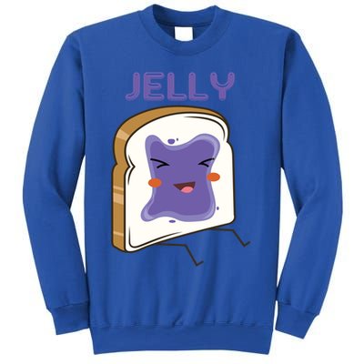 Matching Couple Peanut Butter And Jelly Gift Sweatshirt