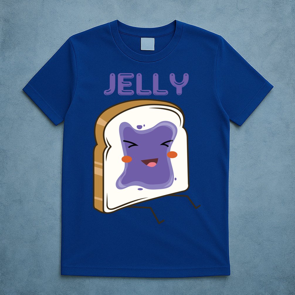 Matching Couple Peanut Butter And Jelly Gift T-Shirt