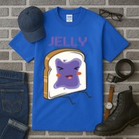 Matching Couple Peanut Butter And Jelly Gift Tall T-Shirt